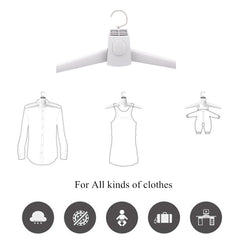 2 in 1 Electric Clothes Dryer Hanger