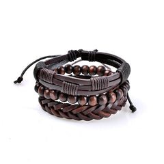 BOHO Peace Unisex Leather Bracelet